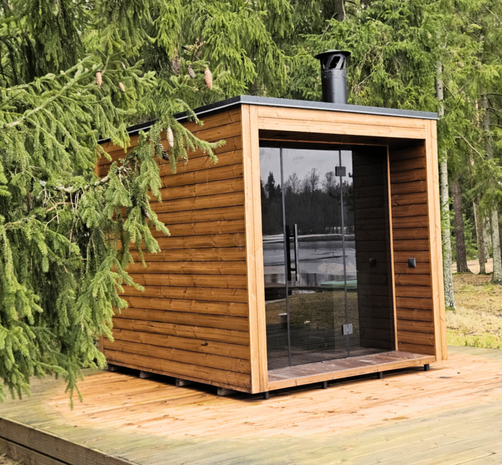 sale of modular saunas and construction of saunas