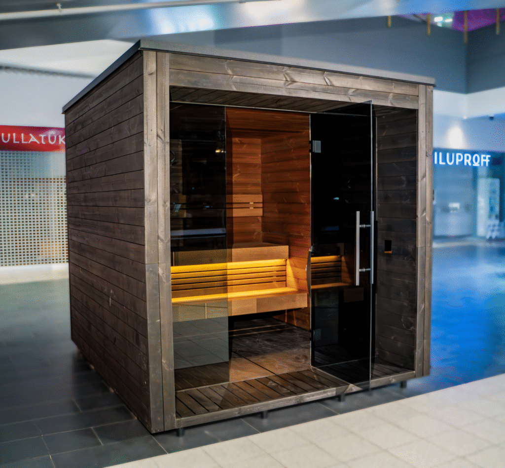 sale of modular saunas and construction of saunas
