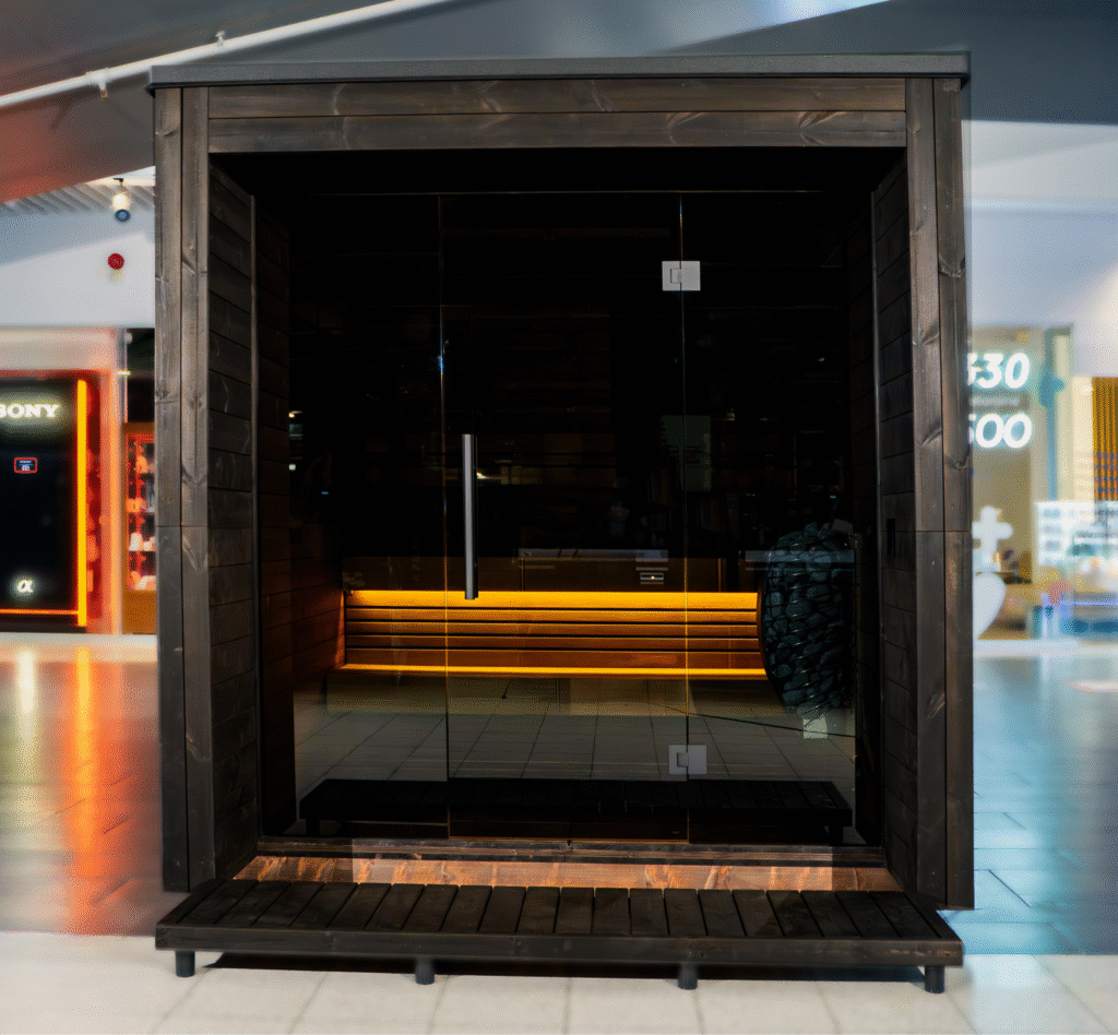 sale of modular saunas and construction of saunas