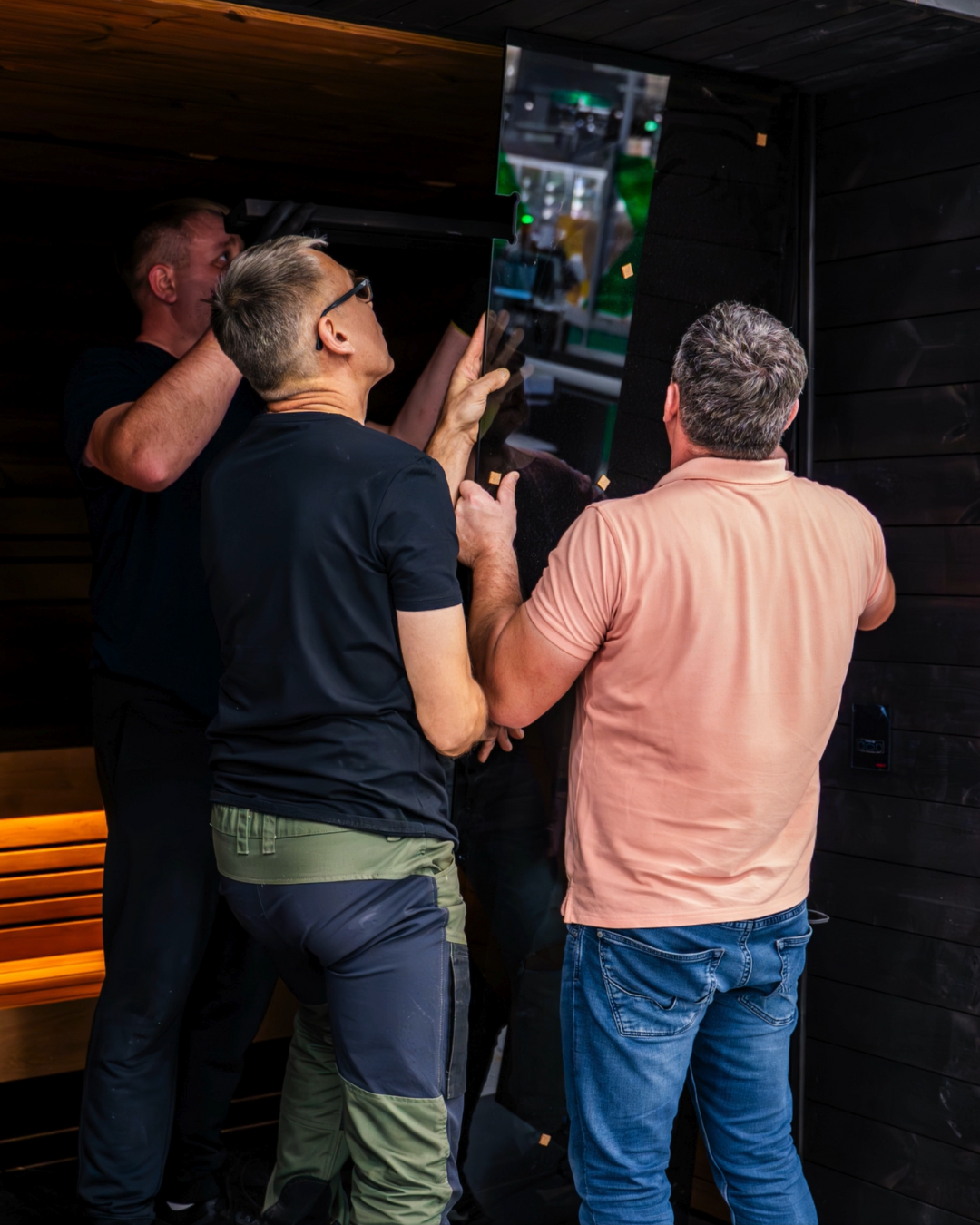 construction of saunas